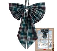 arcs d'arbre de Noël - Coquette Bow | Arcs de Noël | Décoration festive parfaite | Arc de couronne de Nol approprié | Liens décoratifs pour activités du festival, les fêtes, less mariages, ls fen