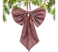 arcs d'arbre de Noël - Coquette Bow | Arcs de Noël | Décoration festive parfaite | Arc de couronne de Nol approprié | Liens décoratifs pour activités du festival, les fêtes, less mariages, ls fen