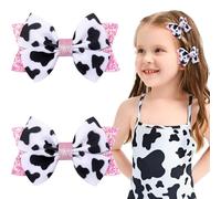 Arcs de Cheveux, 2 PCS Barrette Cheveux Noeud, Pince à Cheveux Nœud, Noeud pour Cheveux Fille, Ruban Noeud Cheveux Fille, Noeud Cheveux Femme, Accessoires Cheveux pour Filles et Femmes