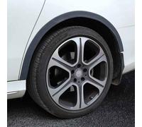 Arcs De Roues De Voiture À Motifs En Fibre De Carbone,Lèvres Décoratives,Ailes De Roue De Voiture Générales,Protection Moulée Étendue,?uvres D'art - Type 3.5cm-Black