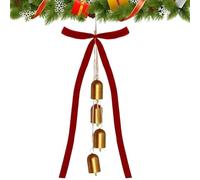 Arcs pour - Arc vintage, ornement d'arbre de Noël, accessoire de ruban décoratif, conception de nœud festif, décoration d'arbre multifonction | Pour intérieur et extérieur couronne murale manteau