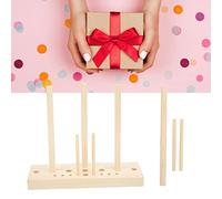 Arcs Ruban Faisant, Outil Arc en Bois Fabricant, Kit Bâtons pour Bricolage Artisanal Décorations de Fête Gifts