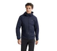Arc'teryx Atom Hoody Redesign Veste légère isolante pour homme avec capuche, résistante à l'humidité et au vent, saphir noir, taille L