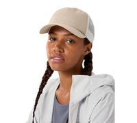 Arc'teryx Bird Word Trucker Chapeau incurvé | Chapeau de camionneur léger et respirant avec logo Our Word | Soie Rune/Arctic, taille unique