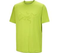 ARC'TERYX Cormac Logo Ss - Homme - Vert / Jaune - taille S- modèle 2026