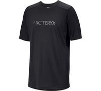 ARC'TERYX Ionia Merino Wool Arc'word Logo Ss - Homme - Noir - taille L- modèle 2026