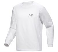 Arc'teryx - Kragg Cotton L/S - Pull - XXL - white light / black