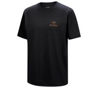 Arc'teryx - Kragg SL Cotton Bird Word S/S - T-shirt - XL - 24k black