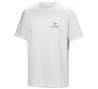 Arc'teryx - Kragg SL Cotton Bird Word S/S - T-shirt - XL - white light / black