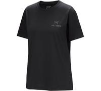 ARC'TERYX Kragg Sl Cotton Emblem Crew Ss W - Femme - Noir - taille L- modèle 2026