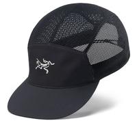 Arc'teryx - Casquette à visière courbée de trail - Norvan Mesh 5 Panel Black Arctic Silk - Taille S/M - Noir Noir S/M