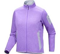 Arc'teryx - Polaire chaude - Covert Cardigan W Aster Heather/Solitude pour Femme en Laine - Taille L - Violet Violet L