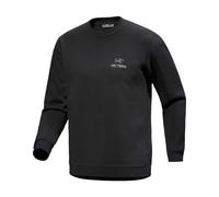 Arc'teryx - Polaire polyvalente - Emblem Fleece Crew M Black en Coton - Taille M - Noir Noir M