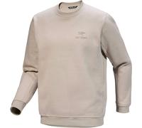 Arc'teryx - Polaire polyvalente - Emblem Fleece Crew M Rune pour Homme en Coton - Taille L - Beige Beige L