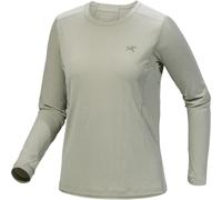 ARC'TERYX Sunna Crew Ls W - Femme - Gris - taille S- modèle 2026