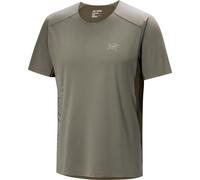 Arc'Teryx - T-shirt de trail/running - Norvan DW Logo SS M Forage/Tatsu pour Homme - Taille XL - Gris Gris XL