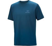Arc'teryx - T-shirt en coton - Kragg SL Cotton Bird SS M Nightscape/Lt Night pour Homme en Coton - Taille L - Bleu Bleu L