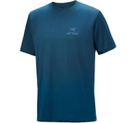 Arc'teryx - T-shirt en coton - Kragg SL Cotton Bird SS M Nightscape/Lt Night pour Homme en Coton - Taille S - Bleu Bleu S