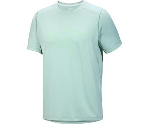Arc'teryx - T-shirt léger et respirant - Cormac Logo SS M Stone Green Heather pour Homme - Taille XL - Vert Vert XL