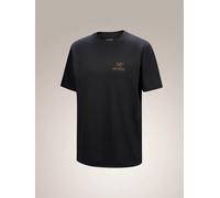 ARCTERYX - T-shirt lifestyle - T-shirt Kragg Sl Cotton Bird Word 24k Black - Tee Shirt Mc | Arcteryx - L - male L