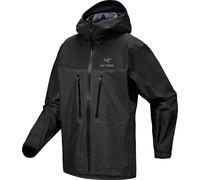 Arc'Teryx - Veste d'alpinisme en GORE-TEX - Alpha Jacket M Black pour Homme - Taille L - Noir Noir L