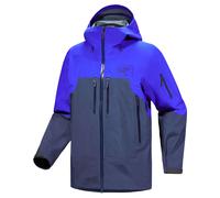 Arc'teryx - Veste de ski de randonnée en GORE-TEX PRO ePE - Rush Jacket M Vitality/Black Sapphire pour Homme - Taille XL - Gris Gris XL