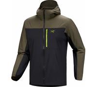 Arc'teryx - Veste de trail coupe-vent - Squamish Hoody M Spotlight pour Homme en Nylon - Taille L - Vert Vert L