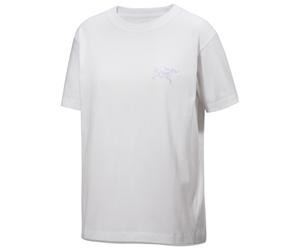 Arc'teryx - Women's Kragg Cotton Little Bird Crew S/S - T-shirt - XL - white light / white