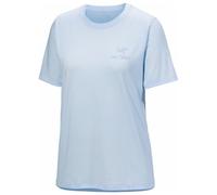 Arc'teryx - Women's Kragg SL Cotton Emblem Crew S/S - T-shirt - L - alpine blue