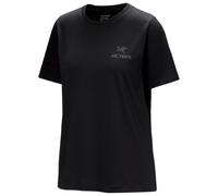 Arc'teryx - Women's Kragg SL Cotton Emblem Crew S/S - T-shirt - XL - black