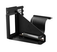 ARCTIC Accelero Vertical GPU Mount (Black) - Support Carte Graphique | Avec câble riser PCIe 5.0 x16 (160 mm), compatible avec les cartes graphiques de toutes longueurs jusqu'à 3 emplacements