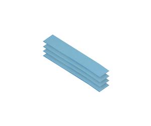 ARCTIC ACTPD00056A : Ensemble de 4 Pads Thermiques Bleus 120x20x1 mm pour Dissipateurs Thermiques, Conductivité Thermique Optimisée