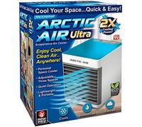 Arctic Air Ultra Evaporative Air Cooler By Ontel - Powerful 3-Speed, Lightweight, Portable Personal Space Cooler With Hydro-Chill Technology For Bedroom, Office, Living Room & More