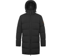 Arctic Army Men's Long Puff Down Jacket Noir Très grand Male