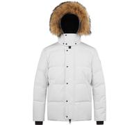 Arctic Army Men's Muskox Parka Classic Baffle Stitching Jacket Ash Small Male
