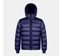 Arctic Army Men's Polar Lw Puff Hooded Long Sleeve Short Puffer Jacket Bleu marine X Small Male