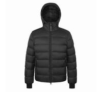 Arctic Army Men's Polar Lw Puff Hooded Long Sleeve Short Puffer Jacket Noir Large Male