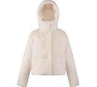 Arctic Army Women's Quilted Water-Resistant Cropped Short Puffer Jacket Blanc 6 (2XS) Female