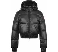 Arctic Army Women's Yukon Cropped Puffer Jacket Noir 12 (M) Female