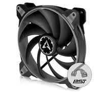 ARCTIC BioniX F140 - Ventilateur PC, 140 mm Ventilateur Boîtier Gaming avec PWM PST, Ventilateur Refroidissement avec Fonction de Partage PST, Port, Réglage rpm en Synchro, 200-1800 rpm - Gris