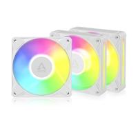 ARCTIC BioniX P12 A-RGB blanc, pack de 3, ventilateurs PWM 120 mm