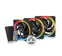 ARCTIC BioniX P120 A-RGB (Pack de 3) - Ventilateur 120mm A-RGB pour boitier PC