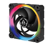 ARCTIC BioniX P120 A-RGB - Ventilateur PC, 120 mm Ventilateur avec A-RGB, Optimisé pour la Pression Statique, Contrôlé par PWM, Ventilateur de Carter, Refroidisseur, 400-2300 rpm - Noir