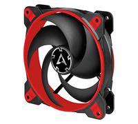 ARCTIC BioniX P120 - Ventilateur PC, 120 mm, Refroidisseur Silencieux, Ventilateur pour Unité Centrale, Fonction de Contrôle PST, Haute Pression Statique, 200-2100 rpm - Rouge