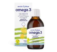 Arctic Blue Oméga-3 Végétal 150 ml - 2 000 mg d’ALA + 250 mg de DHA par 5 ml - Huile de Microalgues & Lin - 100% Vegan, Haute Pureté, Sans Goût de Poisson, Production Durable