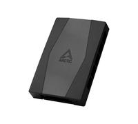 ARCTIC Case Fan Hub - Distributeur de Ventilateurs PWM 10 Fois Plus Puissant avec SATA Power, Clés USB - Noir