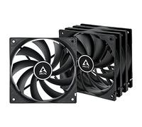 ARCTIC F12 PWM PST (5 Pièces) - 120 mm, Haute Performance, Ventilateur Boitier, Refroidisseur Silencieux pour UC, Fonction de Partage PST, 230-1350 RPM - Noir