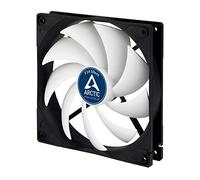 ARCTIC F14 Silent - 140 mm, Ventilateur Haute Performance, Ventilateur Boitier, Refroidisseur Silencieux pour Unité Centrale, Niveau Sonore Ultra Bas 0,08 Sone, 800 RPM - Noir/Blanc
