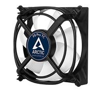 ARCTIC F8 Pro TC - 80 mm, Ventilateur Haute Performance, Ventilateur Boitier, Refroidisseur Silencieux pour Unité Centrale, Support Anti-Vibration, Contrôle par la Température, 500-2000 RPM Noir/Blanc