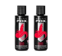 ARCTIC FOX VEGAN ET LA COLONNEMENTS DE COURVANT SEMI-PERMANENTS sans cruaut - Poison 4 fl oz (paquet de 2)